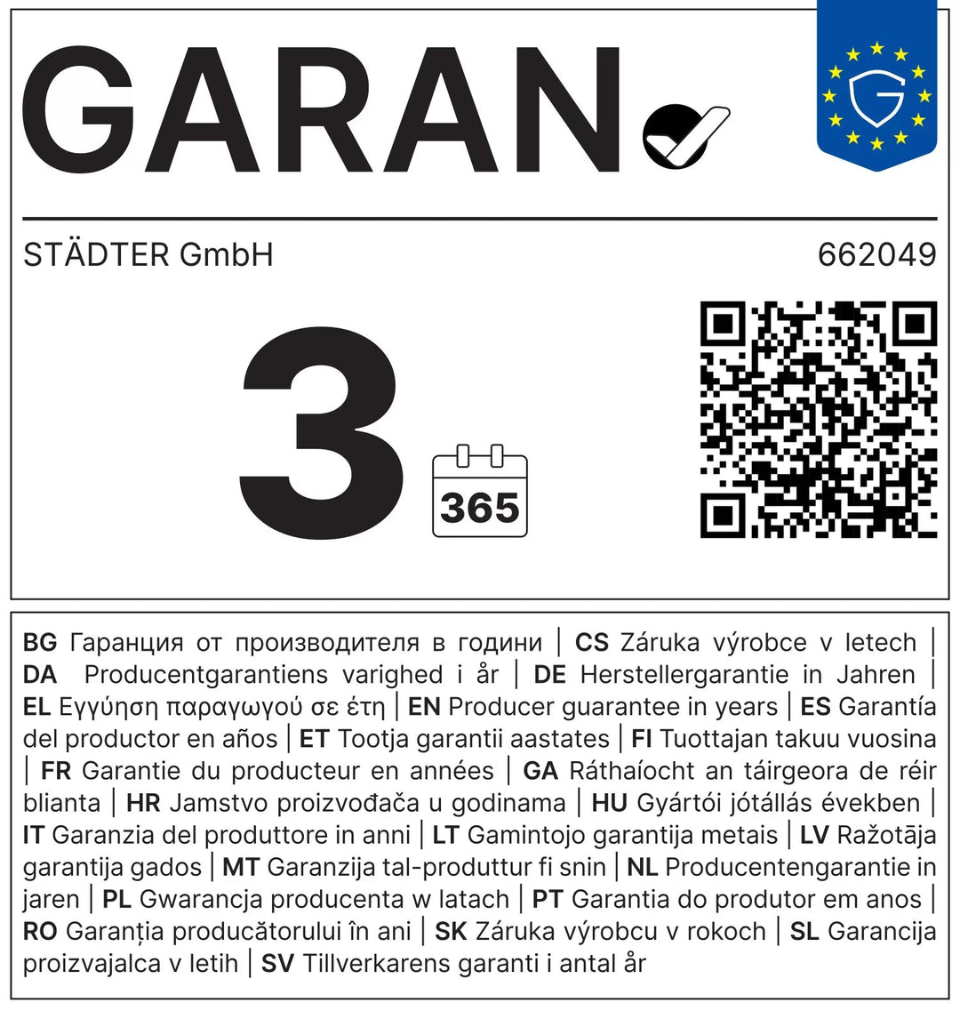 STA-662049 - Städter, Kastenform "Simply Bake" Grau, 25,5cm x 11,5cm, Inhalt 2000ml