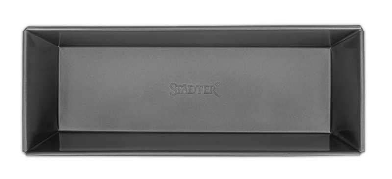 STA-662056 - Städter, Kastenform "SimplyBake" Metall grau, 30 x 11,5cm, Inhalt 2250ml