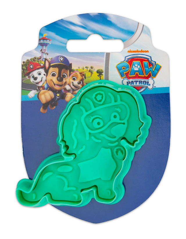 ST-168107 - Städter, Präge-Ausstecher mit Auswerfer Paw Patrol 'Abzeichen Liberty' 6,5cm