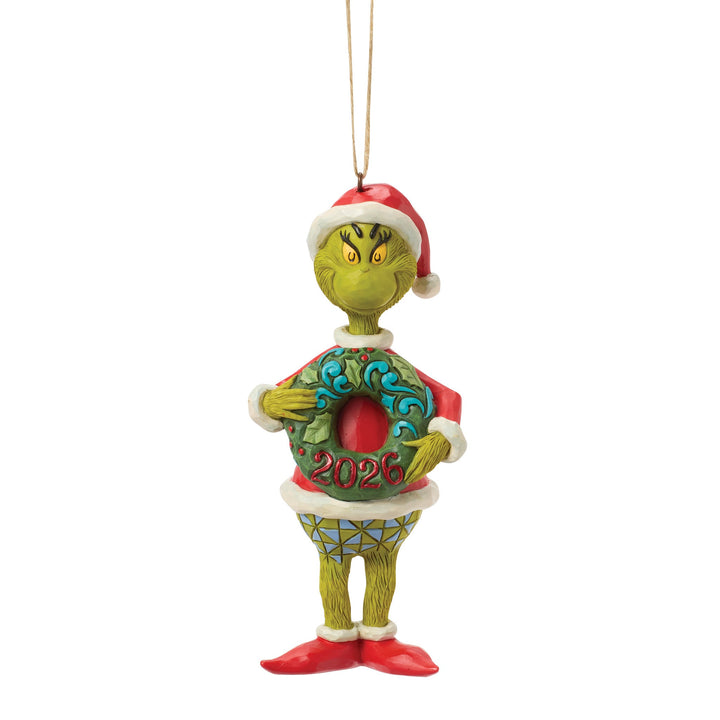 6018967 - El Grinch, Adorno de El Grinch 2026 Figura - 13,5 cm Jim Shore 2026