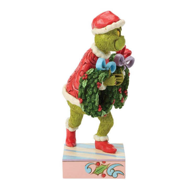 6018963 - Grinchen, går og stjæler kranse - 20,5 cm Jim Shore 2026
