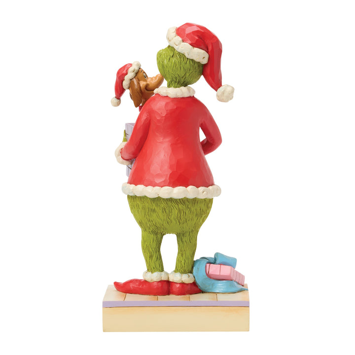 6018957 - The Grinch, gift with popping-out Max - 24cm, Jim Shore 2026