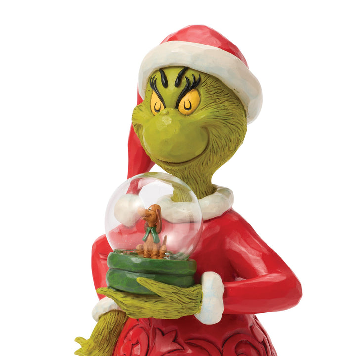 6018958 - The Grinch, Halten des Dry Dome mit Max - 23,5cm, Jim Shore 2026