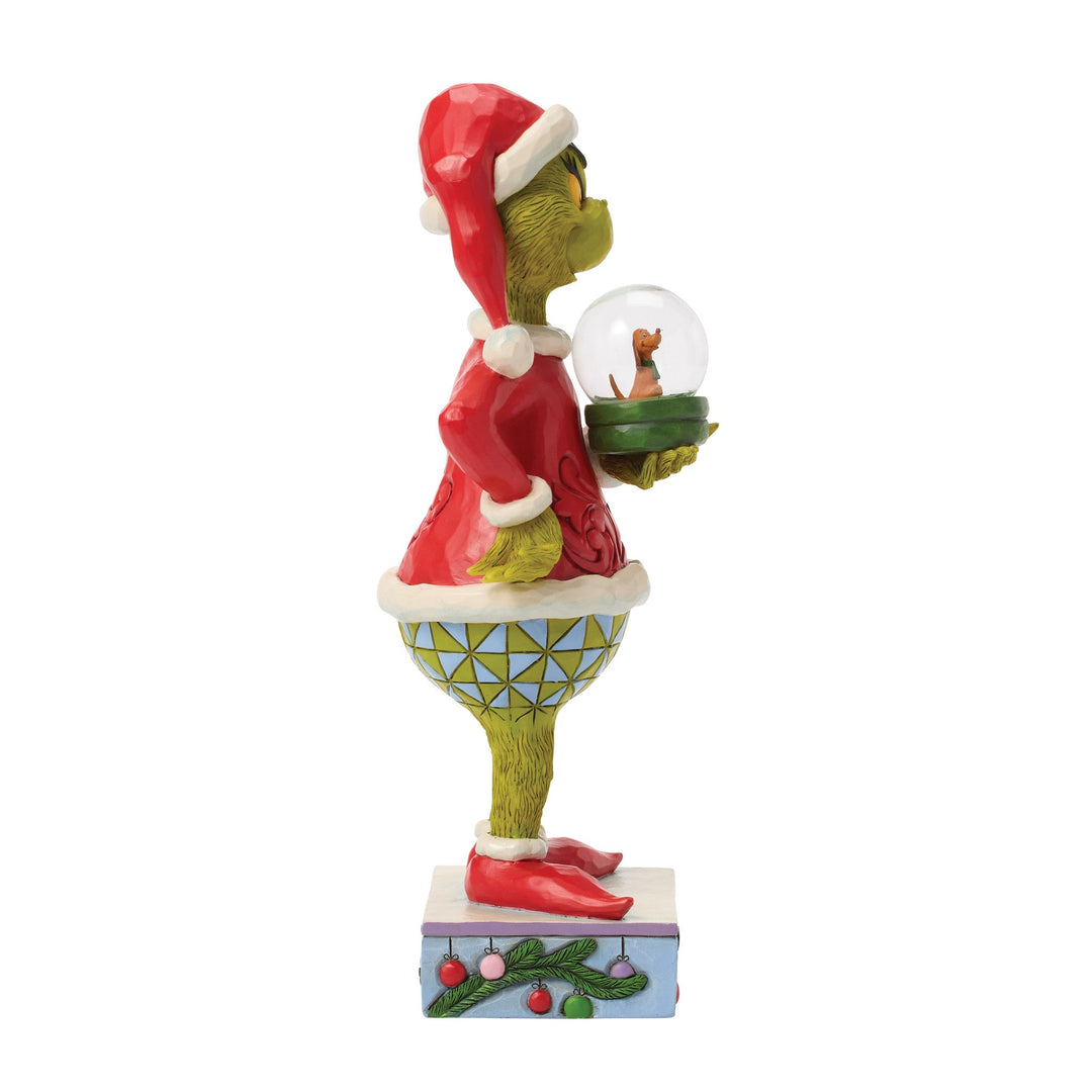 6018958 - The Grinch, Halten des Dry Dome mit Max - 23,5cm, Jim Shore 2026
