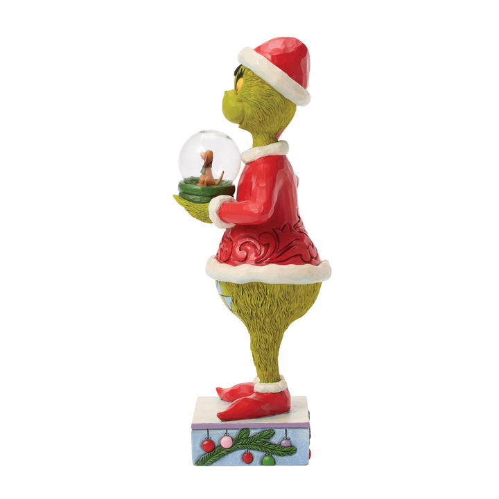 6018958 - The Grinch, Halten des Dry Dome mit Max - 23,5cm, Jim Shore 2026