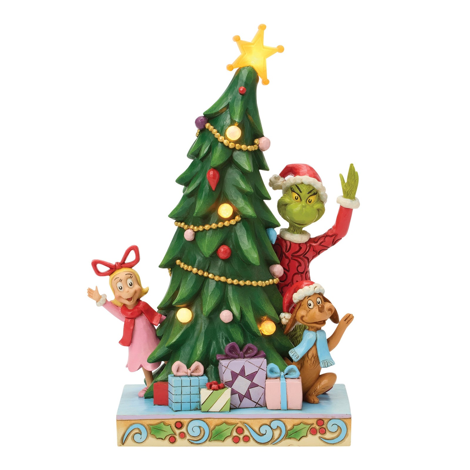 6018962 - El Grinch, Max y Cindy - Lou - 26,5 cm, Jim Shore 2026