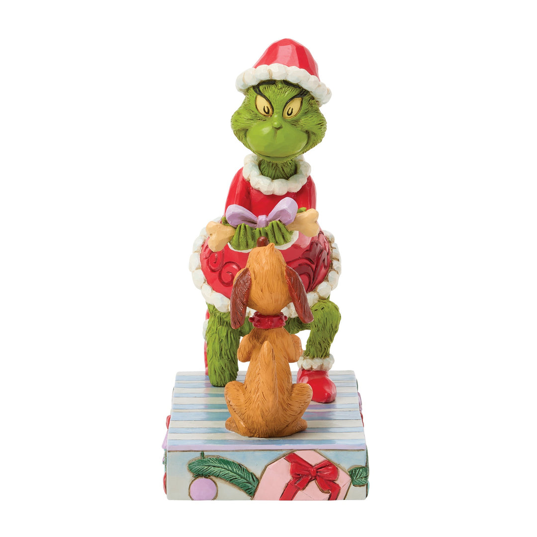 6018964 - The Grinch, Max einen Knochen geben - 15cm, Jim Shore 2026