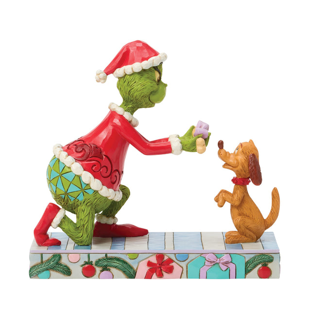 6018964 - The Grinch, Max einen Knochen geben - 15cm, Jim Shore 2026