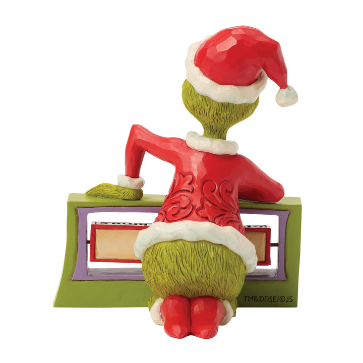 6018960 - The Grinch, mit drehbarer Anzeige - 15,5cm, Jim Shore 2026