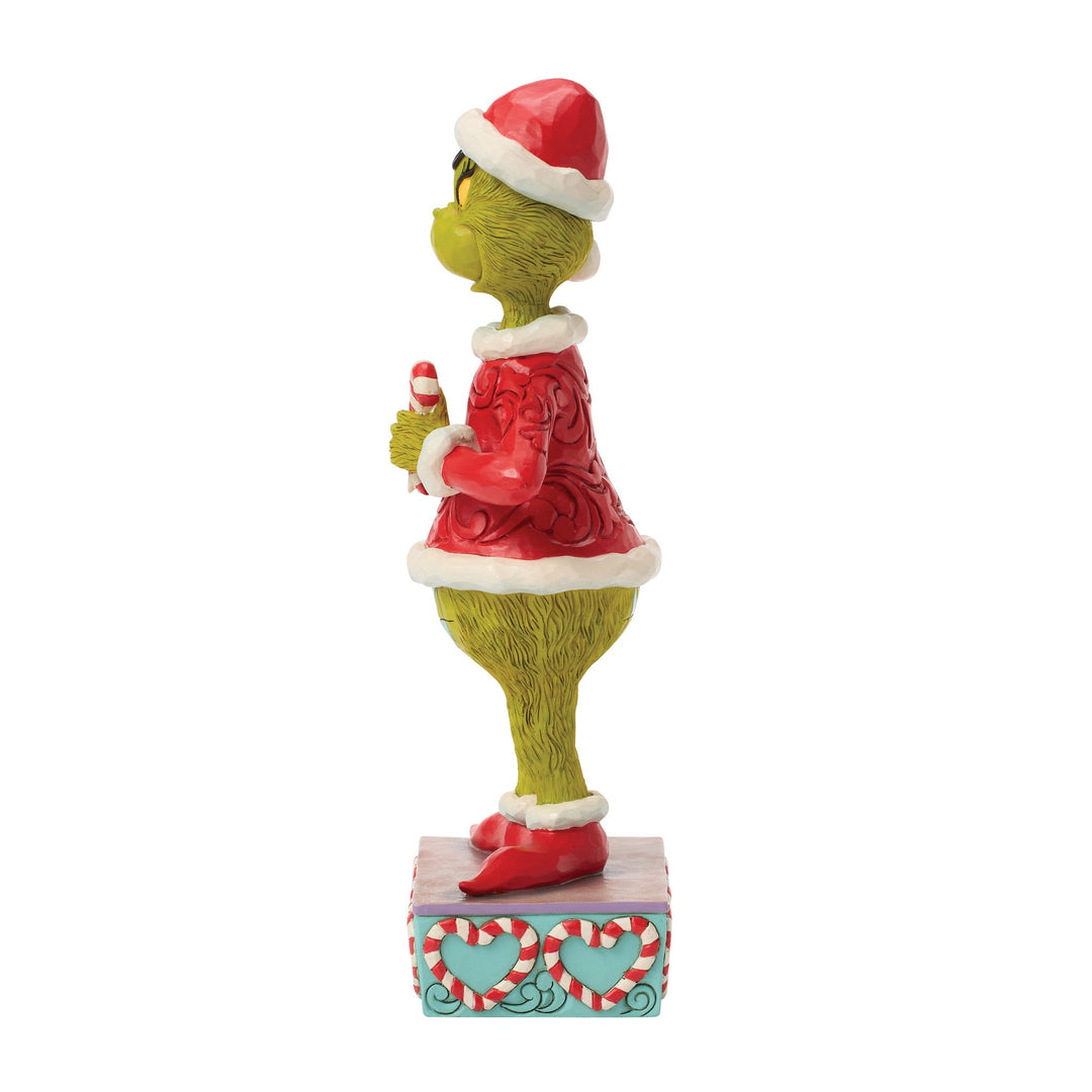 6018951 - The Grinch, mit einer zerbrochenen Zuckerstange - 22cm, Jim Shore 2026
