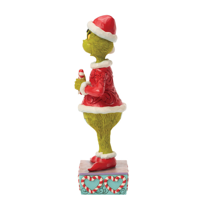 6018951 - The Grinch, mit einer zerbrochenen Zuckerstange - 22cm, Jim Shore 2026