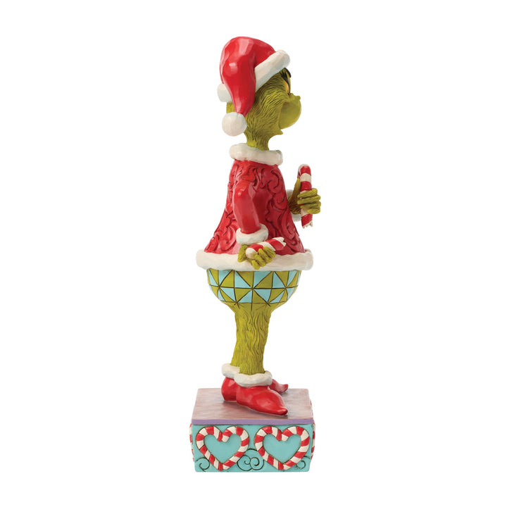 6018951 - The Grinch, mit einer zerbrochenen Zuckerstange - 22cm, Jim Shore 2026