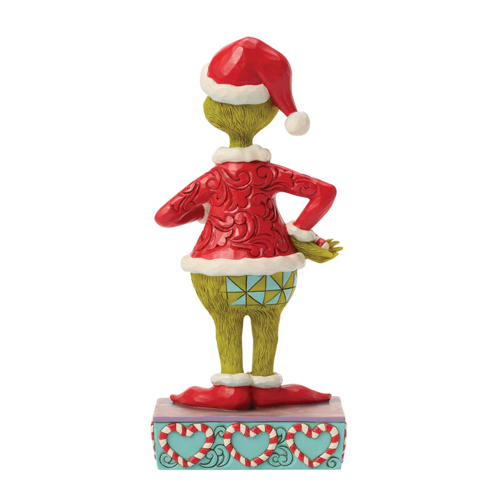 6018951 - The Grinch, mit einer zerbrochenen Zuckerstange - 22cm, Jim Shore 2026