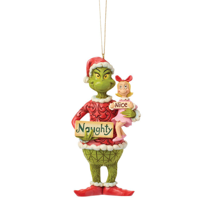 6018968 - Grinchen, Grinchprydnad Grinchfigur Cindy - Lou med tecken - 13 cm, Jim Shore 2026