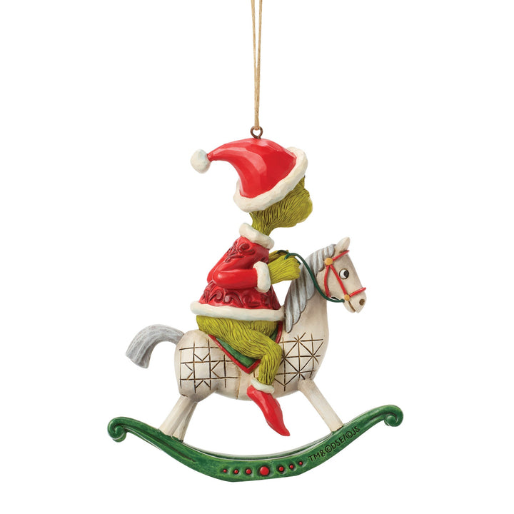 6018966 - The Grinch, rides on a horse - ornament - 13.5cm Jim Shore 2026