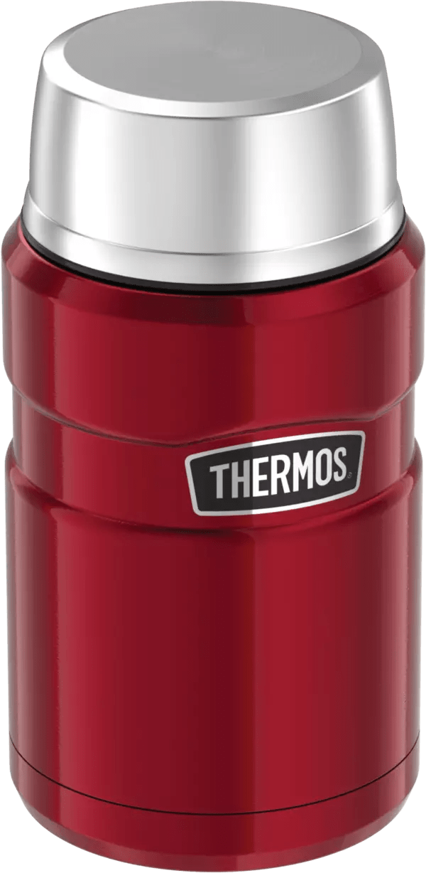 THE - 4001248071 - Thermos Isolier Speisegefäß Food Jar cranberry red poliert, 0,7L
