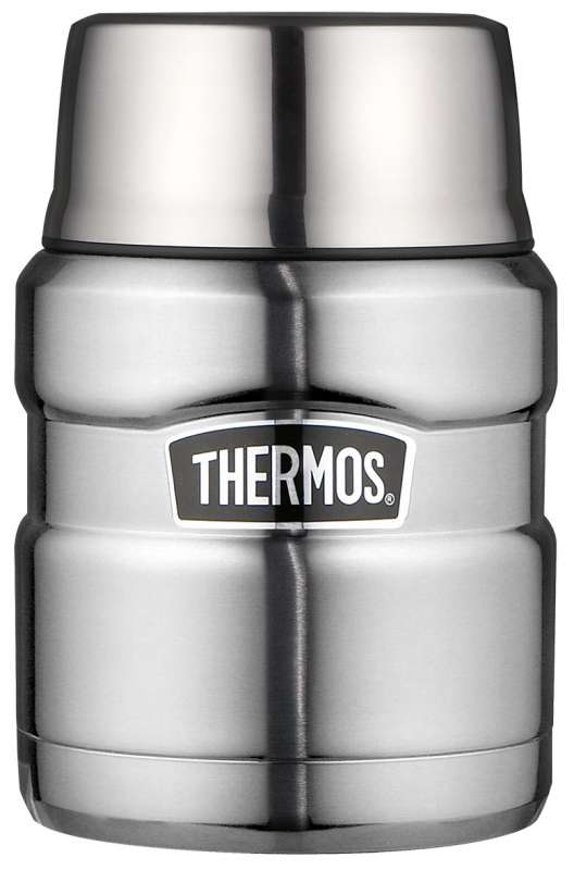 THE - 4001205047 - Thermos, Isolier Speisegefäß King, stainless steel 0,47 L