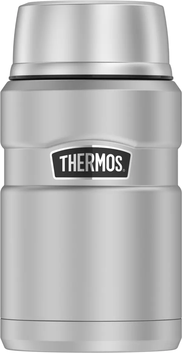 THE - 4001205071 - Thermos, Isolier - Speisegefäß King, Stainless steel mat, 0,71L