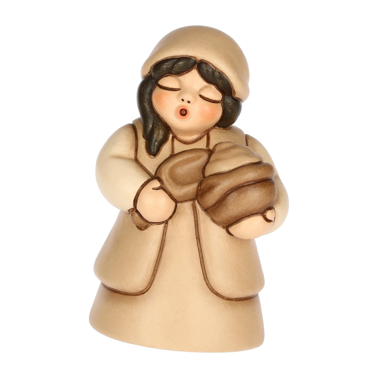 S3396B83 - Thun 'Gewürzverkäuferin, Keramik, Klassische Krippe'