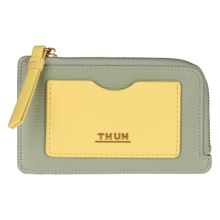 T10281346P00 - THUN Mehrfarbiger Beutel - Kreditkartenhalter aus Kunstleder