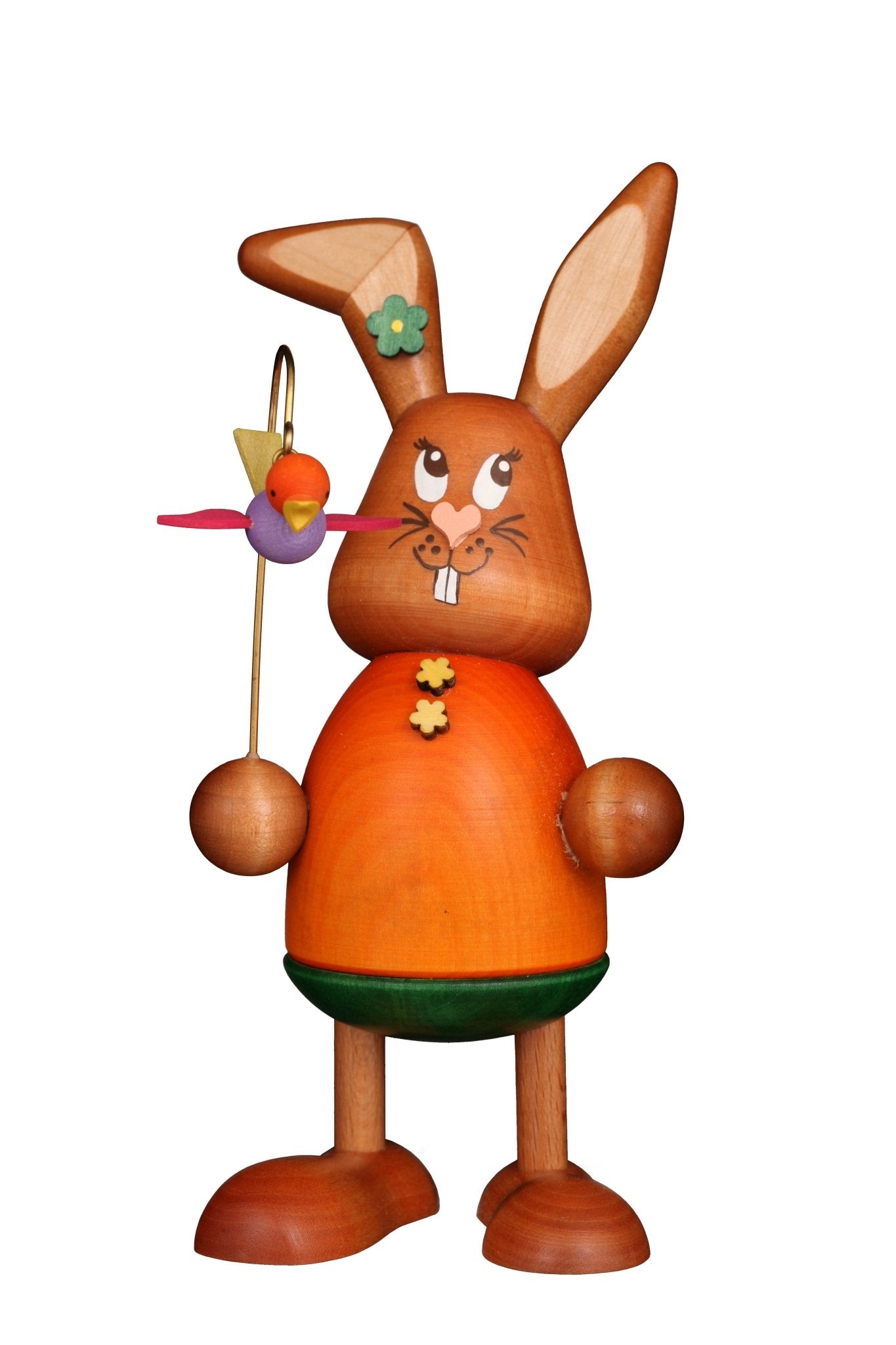 ULB-37291 - Ulbricht 'Petite fille lapin de Pâques avec petit oiseau - 16,5 cm' 2026