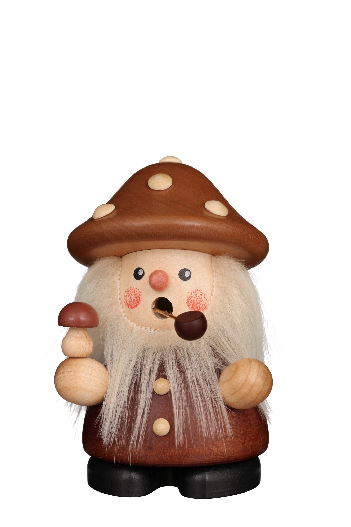 ULB-010698 - Ulbricht 'Räuchermann Pilzmann natur - 9,5cm' 2025