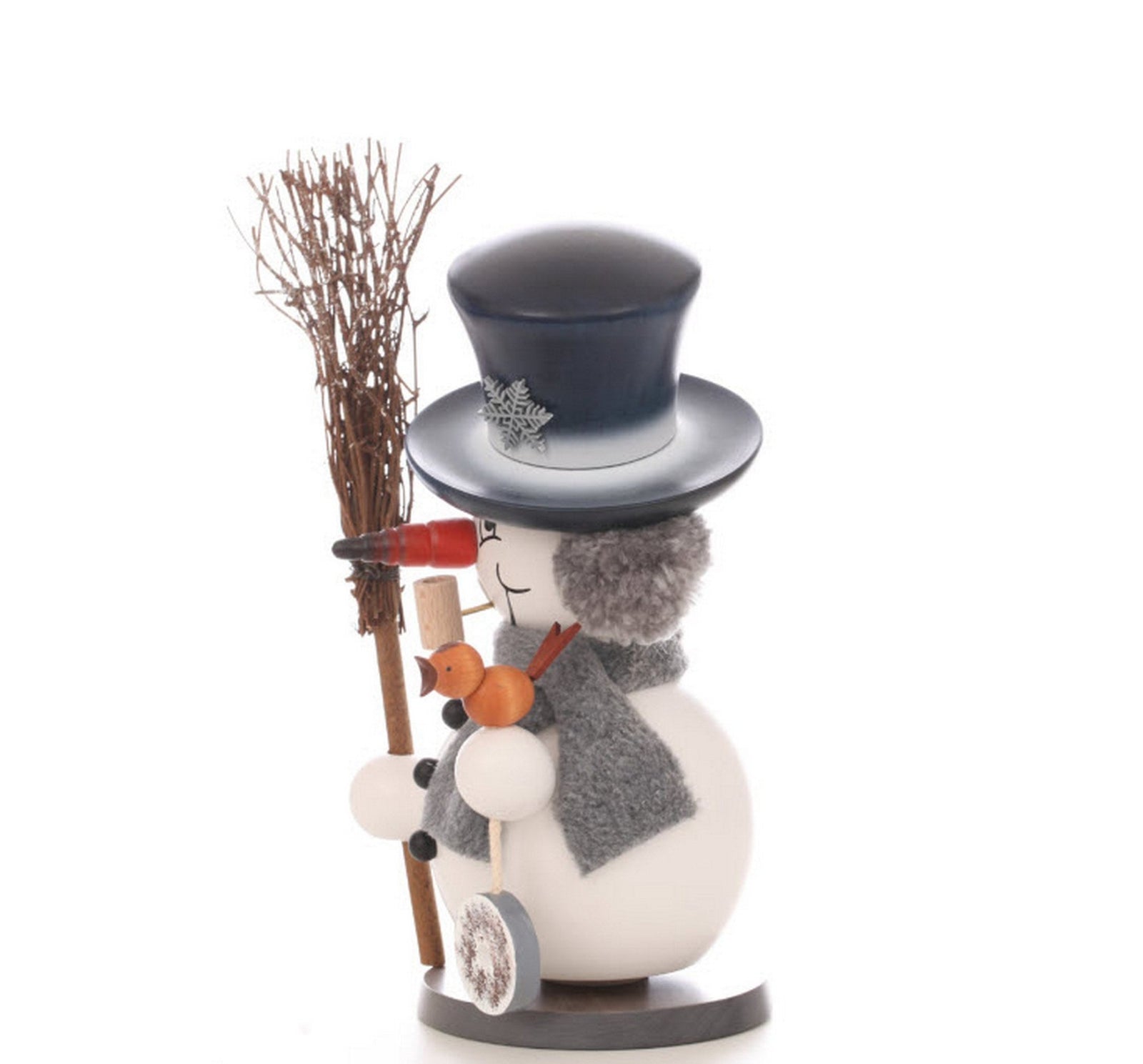 ULB-35864 - Ulbricht 'Räuchermann Schneemann grau - 23,0cm' 2026