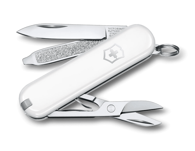 VX0.6223.7G - Victorinox Classic SD, 58 mm, Taschenmesser Falling Snow mit 7 Funktionen