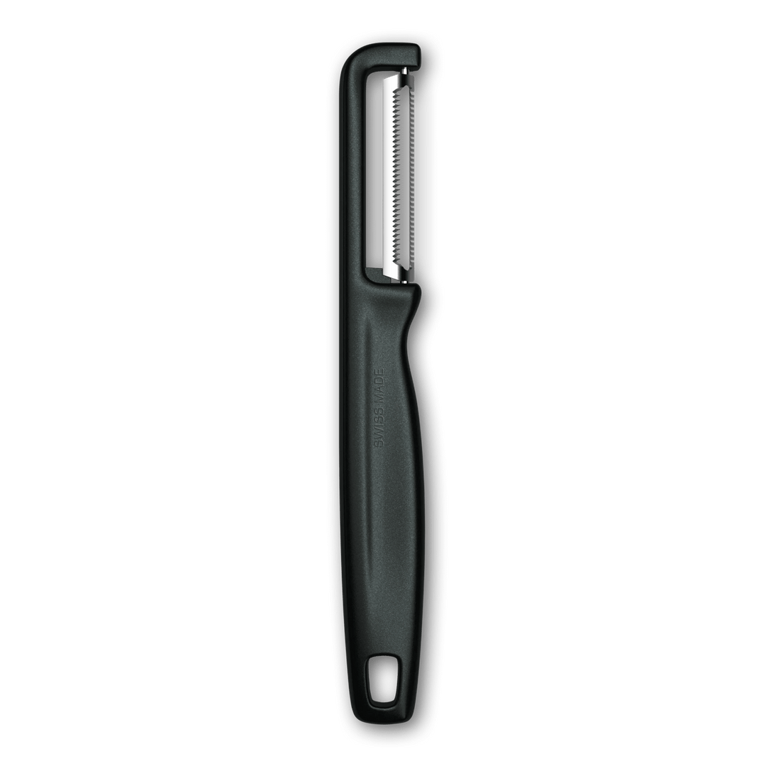 VX6.0943.3 - Victorinox, gezackter Iota Schäler, Farbe schwarz