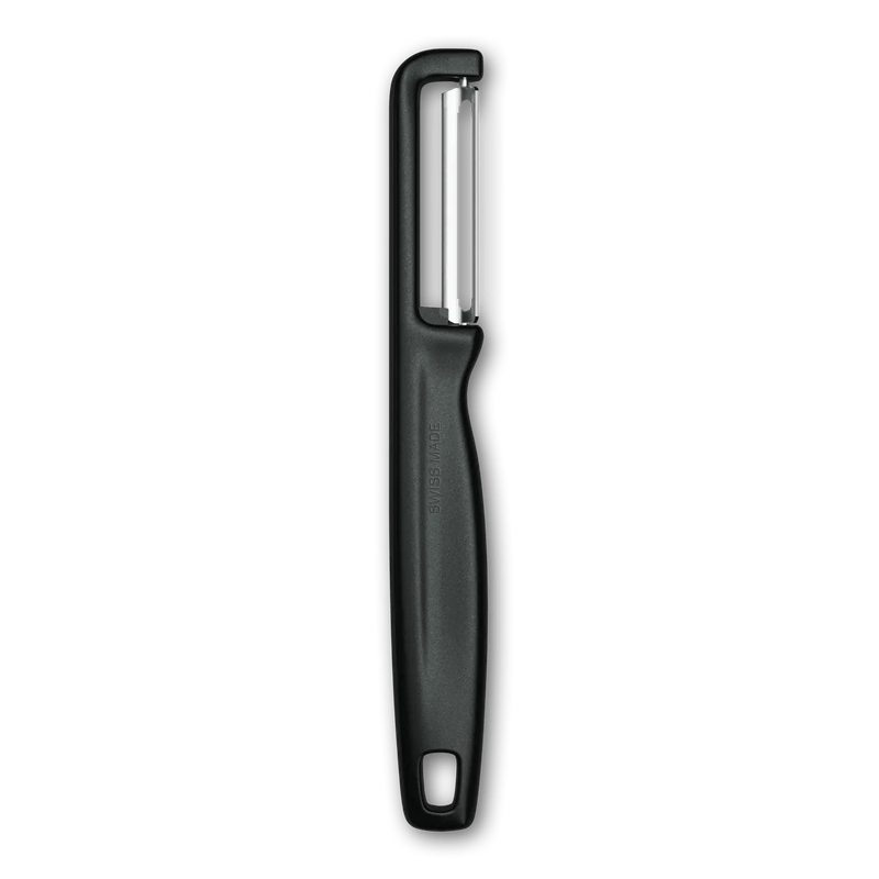 VX6.0942.3 - Victorinox Iota Schäler schwarz, gerade, zweischneidig