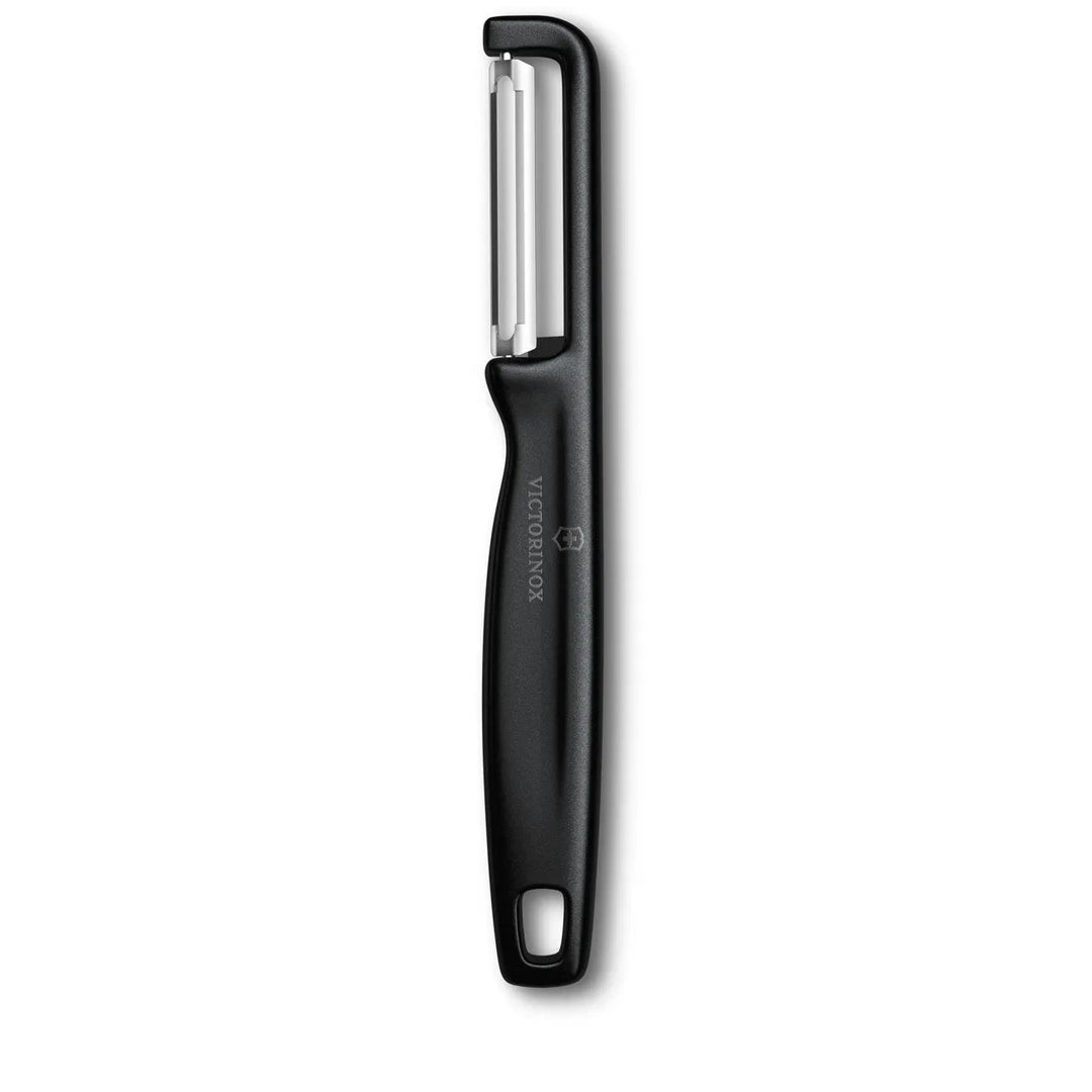 VX6.0942.3 - Victorinox Iota Schäler schwarz, gerade, zweischneidig