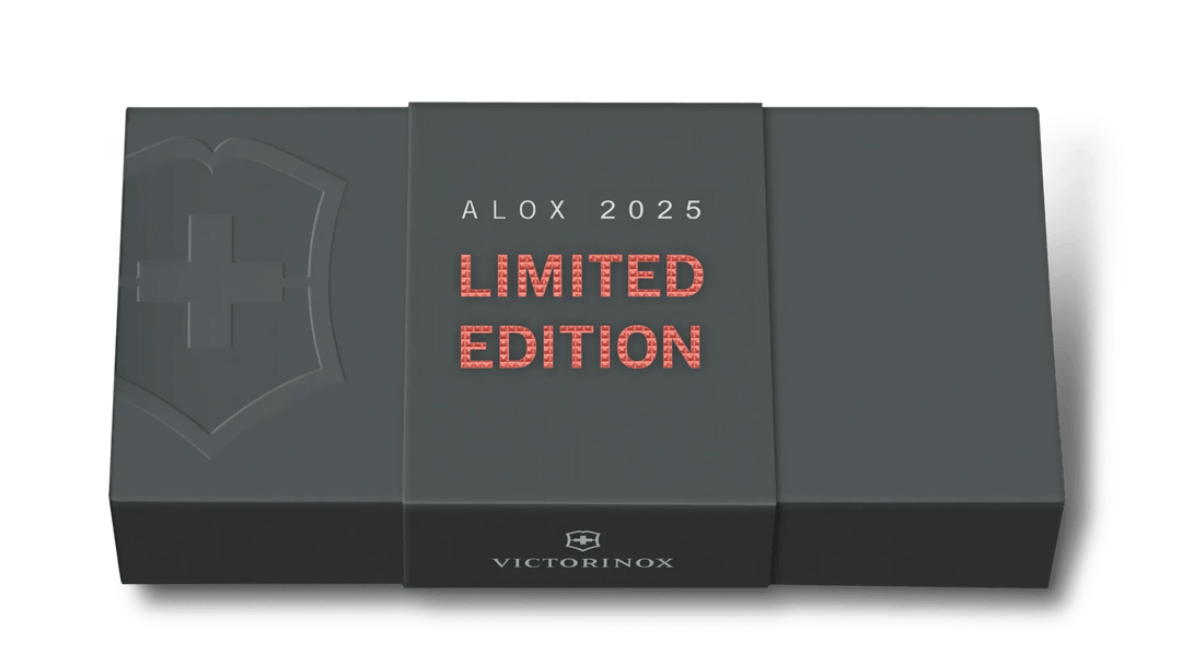 VX0.8231.L25 - Victorinox Pioneer X, 93 mm, Alox Limited Edition 2025, Stone Red