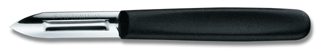 VX5.0203 - Victorinox Sparschäler zweischneidig, Kartoffelschäler, schwarz – 5.0203