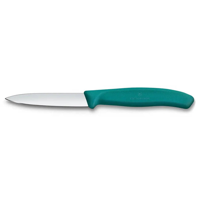 VX6.7604.C1 - Victorinox, Swiss Classic, Swiss Classic, Gemüsemesser, 8cm, gerade, Mittelspitz, grün