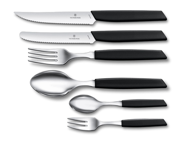 VX6.9003.12W - Victorinox, Swiss Modern biffkniv svart