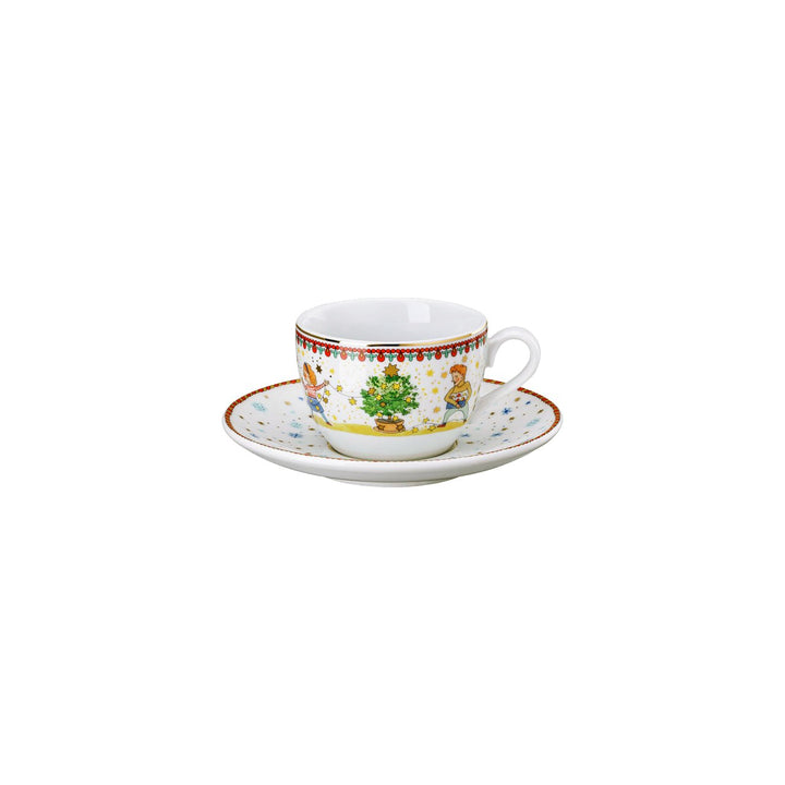 02476 - 727474 - 14765 - Weihnachtsleuchten Cappuccinota. 2 - tlg., Hutschenreuther 2024