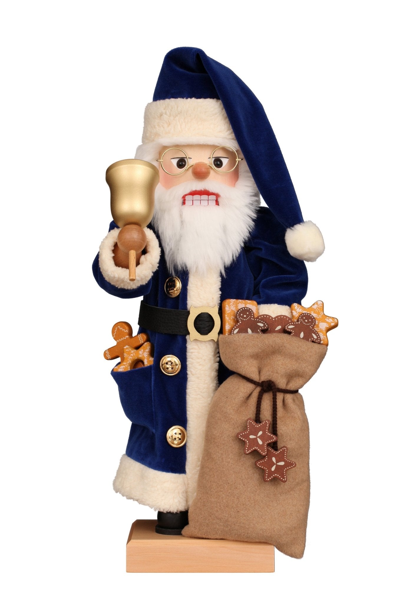 ULB-000881 - Weihnachtsmann mit Lebkuchen, Nussknacker, Ulbricht - 48.5cm' 2024
