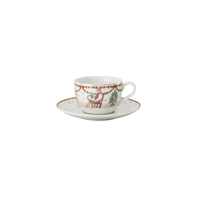 02476-727522-14765 - Weihnachtsschmaus, Cappuccinotasse 2-tlg., Hutschenreuther 2026