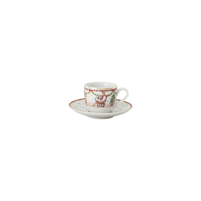 02476-727522-14715 - Weihnachtsschmaus, Espressotasse 2-tlg., Hutschenreuther 2026