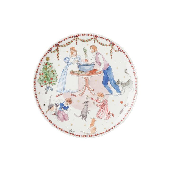 02476-727522-10862 - Weihnachtsschmaus, Teller 22 cm, Hutschenreuther 2026