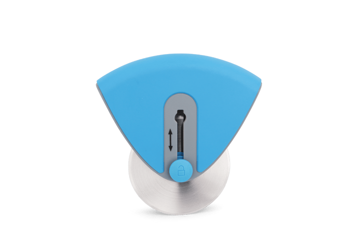 Weis-17432 - WEIS - Pizzaschneider einklappbar, blau