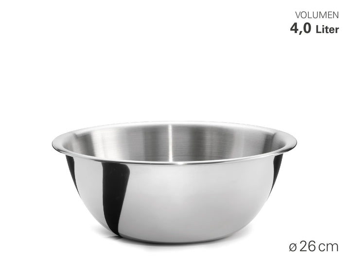 Weis-25226 - WEIS - Skål "Classic" i rustfrit stål - Diameter 26 cm