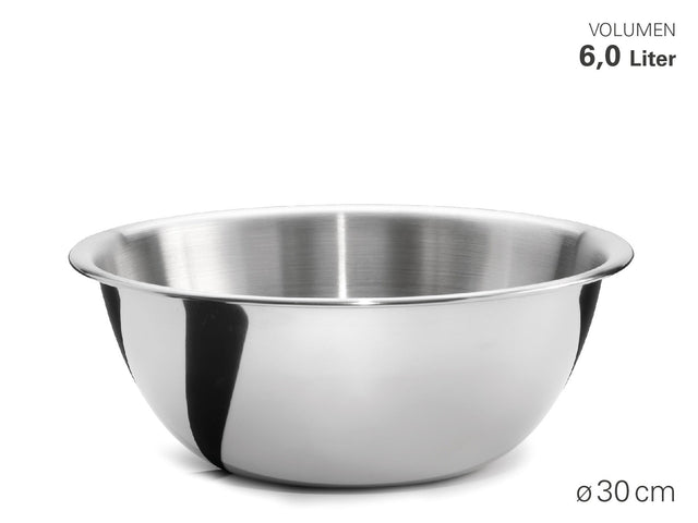 Weis-25230 - WEIS - Miska „Classic” ze stali nierdzewnej - średnica 30 cm