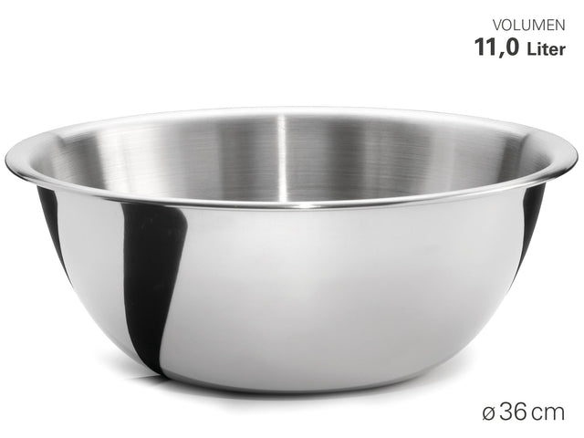 Weis-25236 - WEIS - Schüssel "Classic" aus Edelstahl - Durchmesser 36 cm