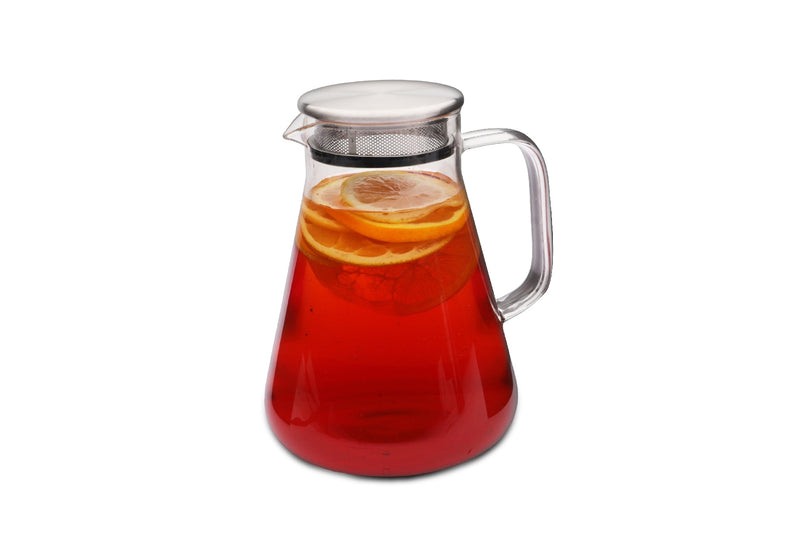 Weis - 17037 - WEIS - Teekanne aus Borosilikatglas mit Filter im Deckel 1,2 L