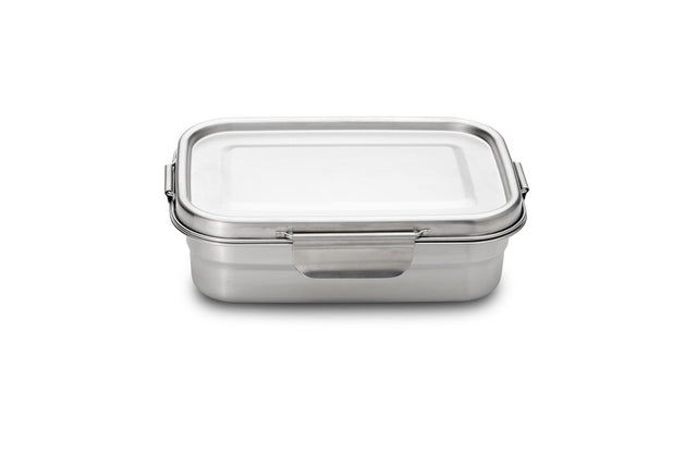 Weis-17321 - WEIS - Vesperdose Edelstahl mit Dichtring/Teiler 1,2L tiefe Form