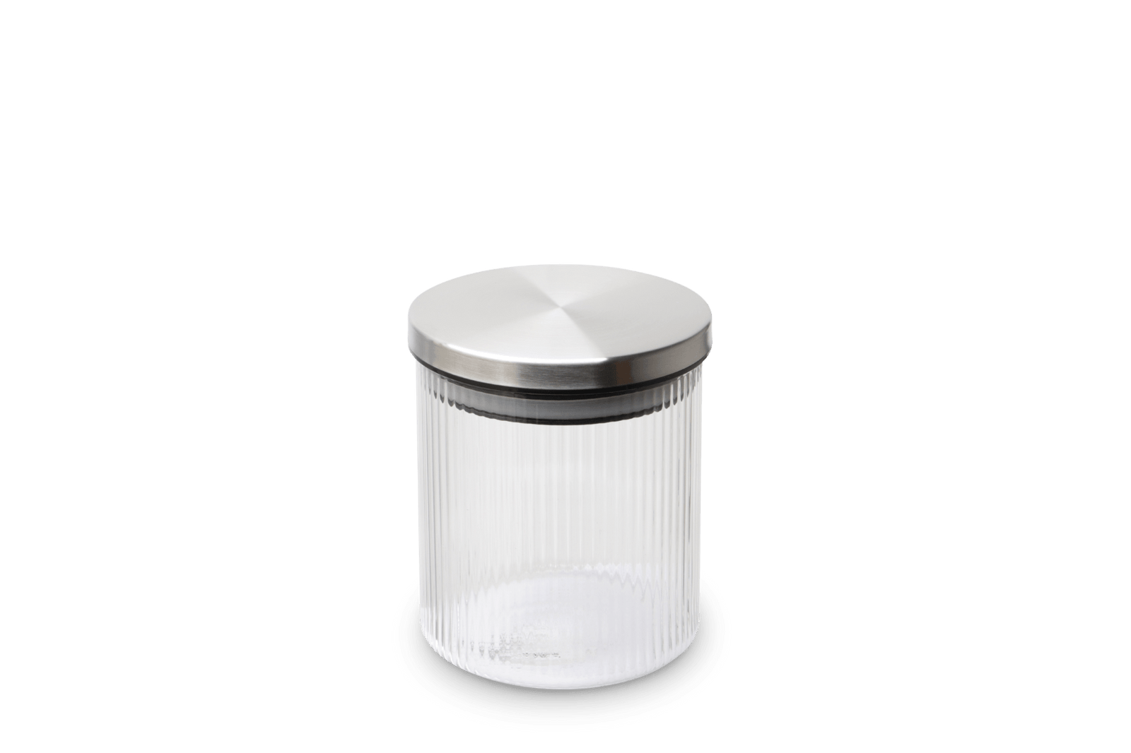 Weis-15931 - WEIS - Pojemnik na zapasy z żaroodpornego szkła borokrzemowego ryflowany 600ml