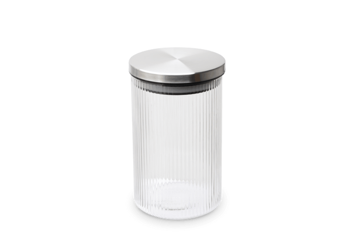 Weis-15932 - WEIS - Vorratsdose aus Borosilikatglas gerillt 800ml