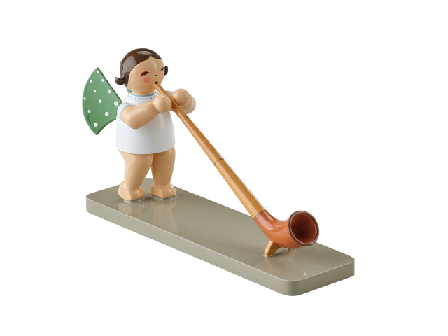 WUK - 650/83 - Wendt & Kühn 'Ängel med alphorn - 6 cm'