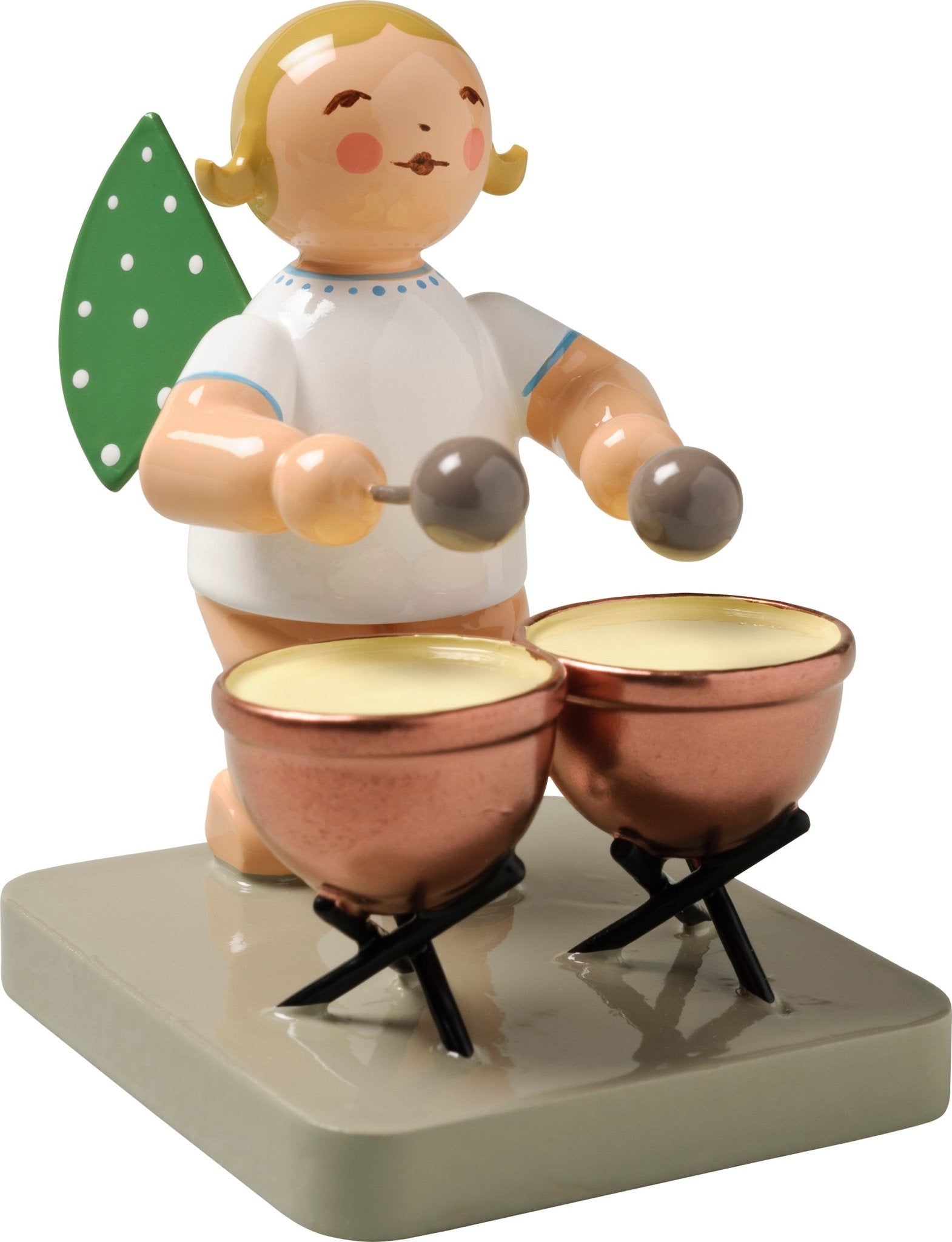 WUK - 650/25 - Wendt & Kühn 'Engel mit zwei Kesselpauken - 6,5cm'